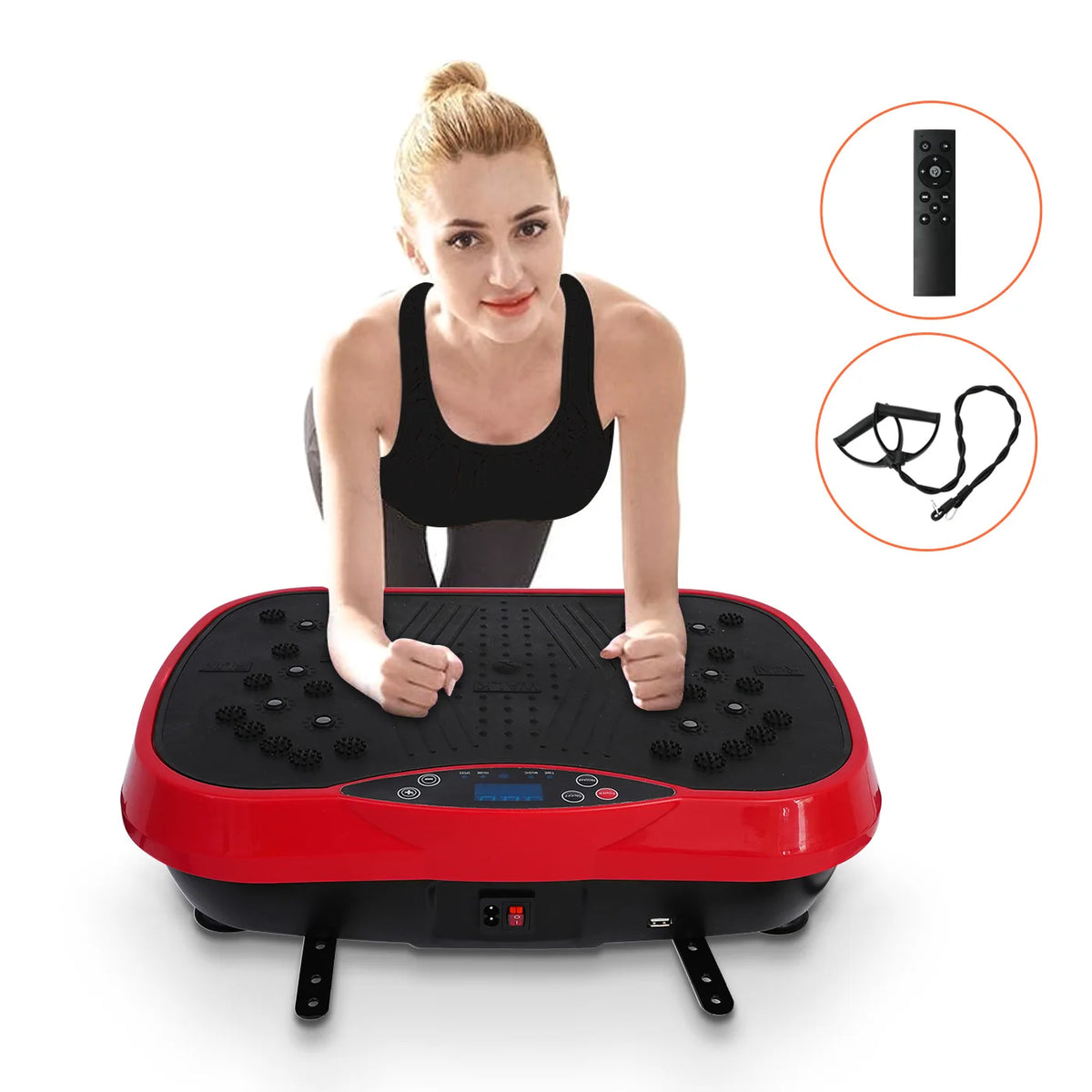 Vibration Plate Exercise Machine for Home Fitness and Body Shaping
