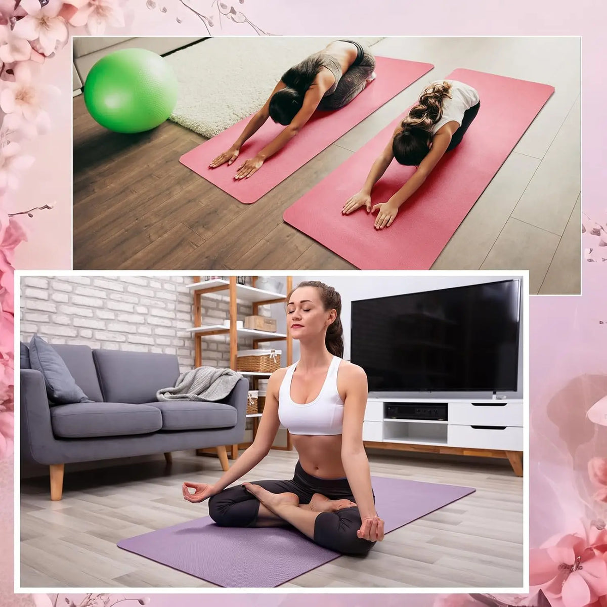 Six Non Slip Yoga Mats for Fitness and Home Workouts