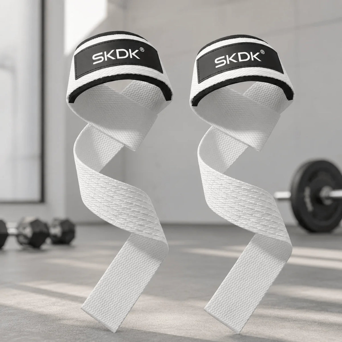 Weightlifting Wrist Straps With Neoprene Padding And Anti Slip Grip