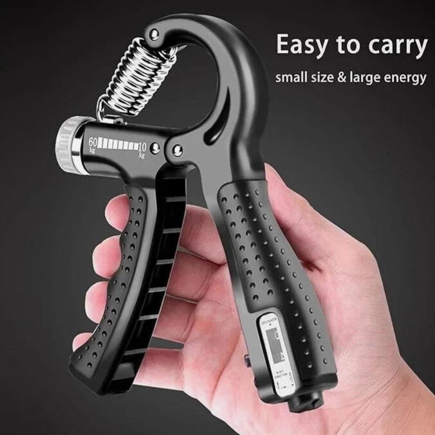2pcs Hand Grip Strength Power Trainer Gripper Strengtheners Adjust Gym Exerciser