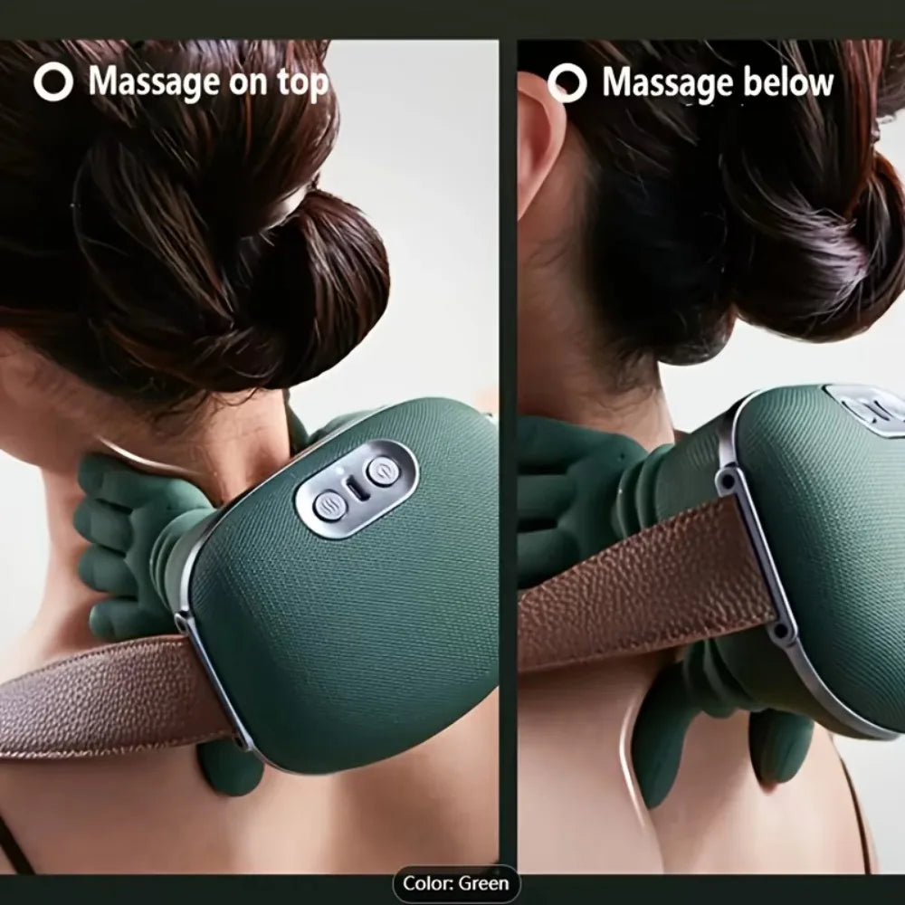 Rechargeable Deep Tissue Octopus Shiatsu Massager With Heat