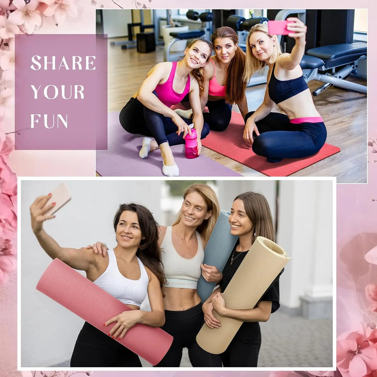 Six Non Slip Yoga Mats for Fitness and Home Workouts
