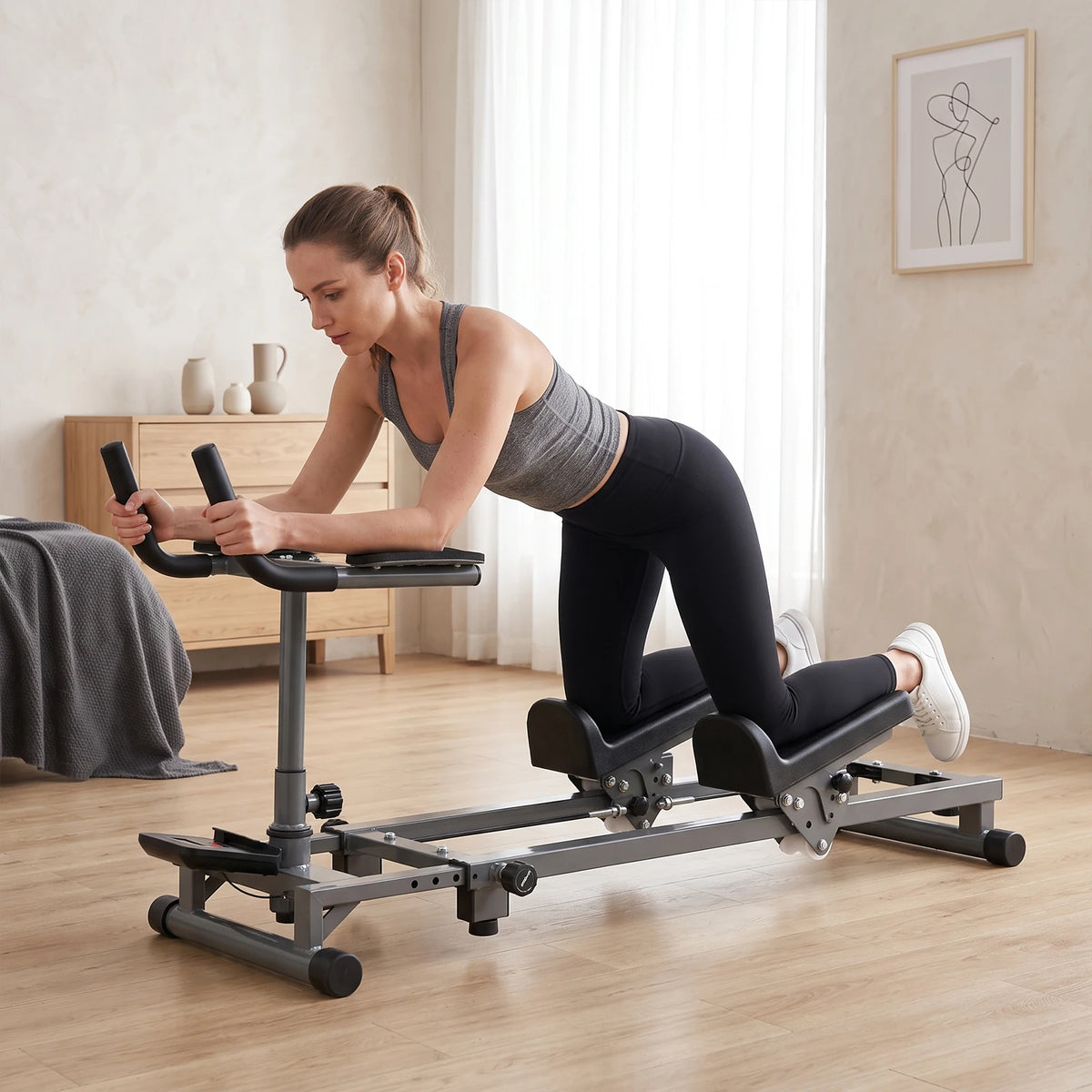 Primal Spine Twist Stretch Trainer for Low Impact Home Cardio