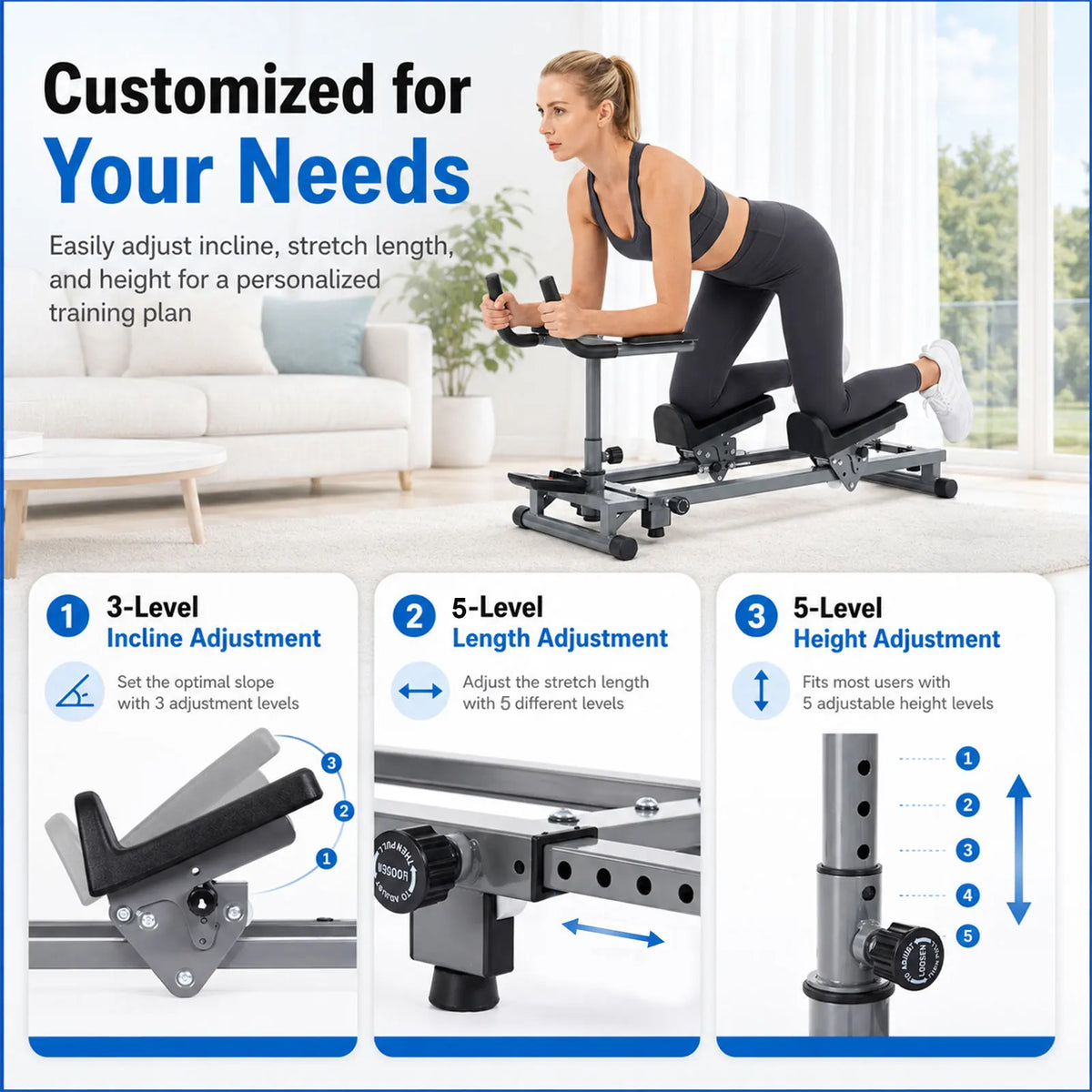 Primal Spine Twist Stretch Trainer for Low Impact Home Cardio
