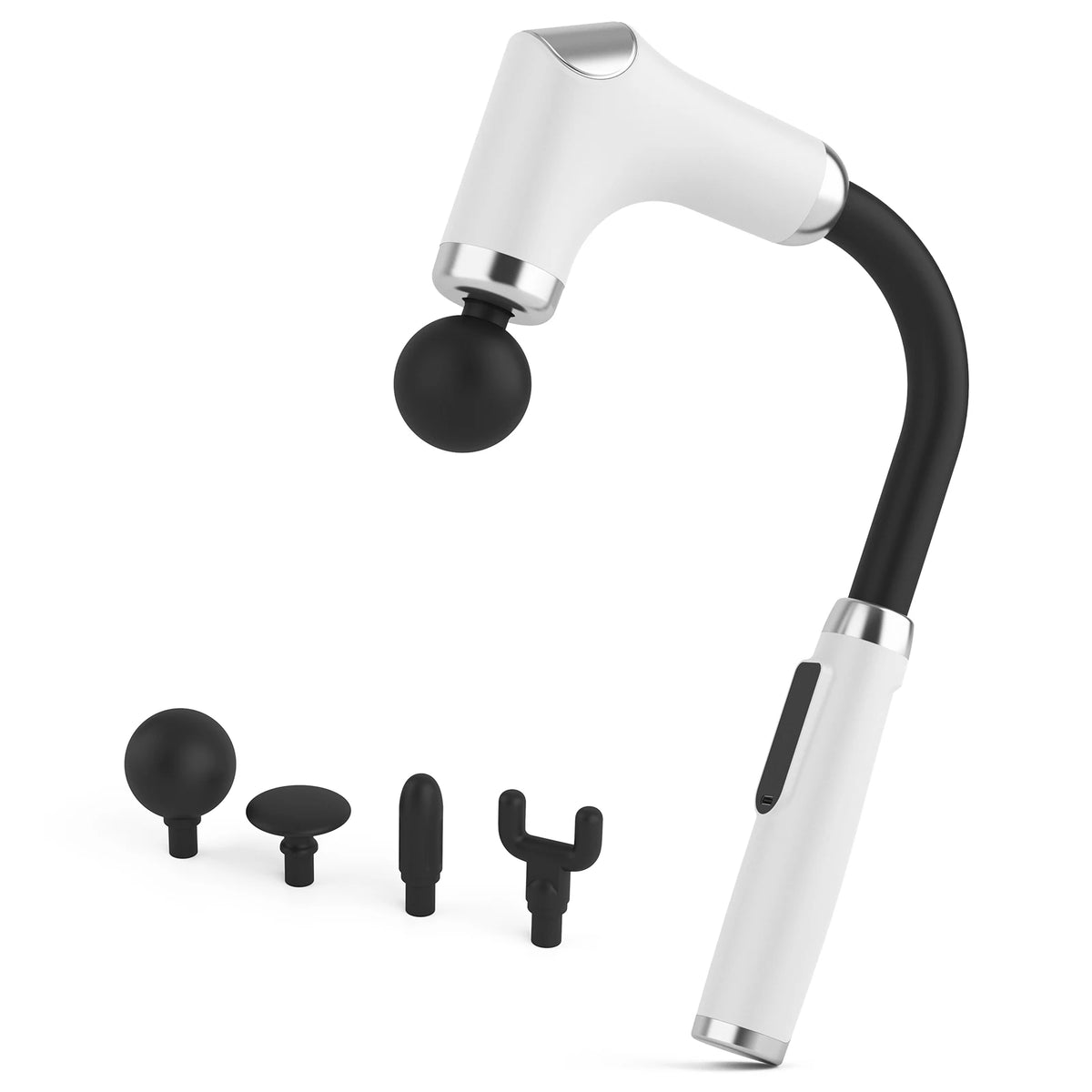 2026 New 8-in-1 Long-Handle Massage Gun. Relieves Back and Full-Body Muscle Tension. 6 Speeds & 3 Massage Modes for Deep Tissue Relaxation. Long-Lasting Battery, USB Charging, LED Display. Suitable for Home, Fitness and Outdo
