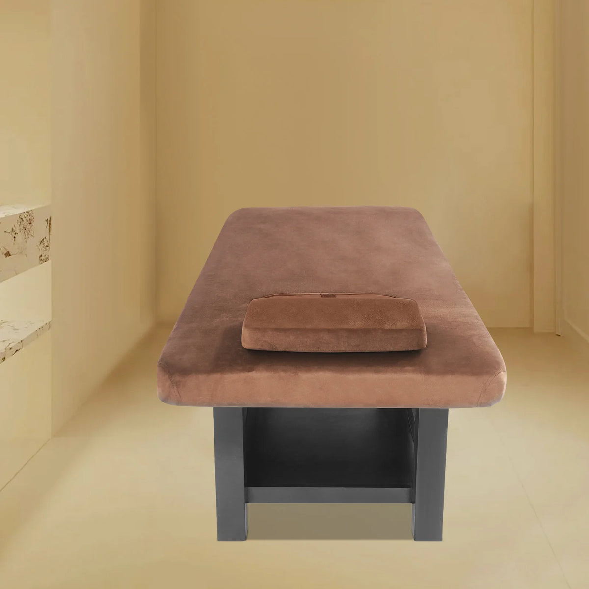 Beauty Bed, Massage Table, Portable Foldable Massage Table 190x80cm Six Legs Adjustable Velvet Cover Heavy Duty Spa Salon Furniture