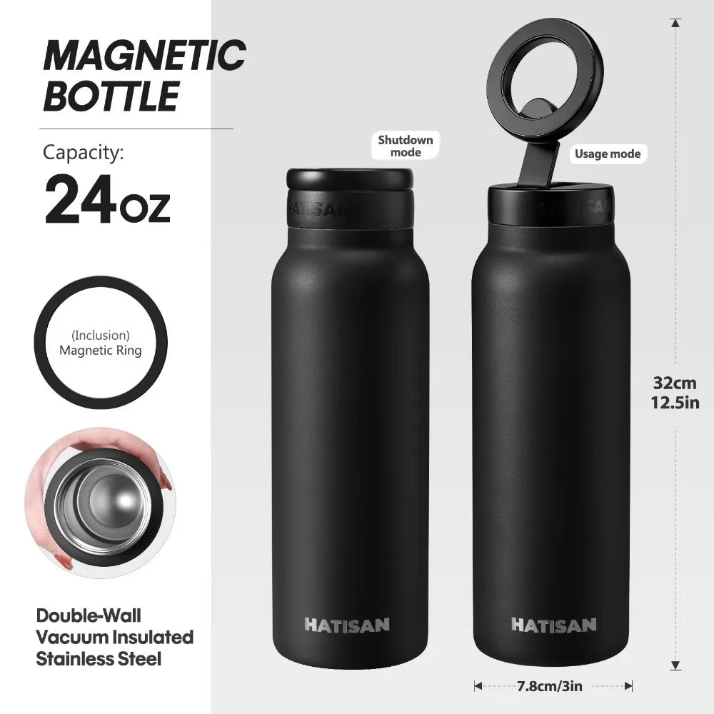 HATISAN Stainless Steel Insulated Vacuum Flask Water Bottle