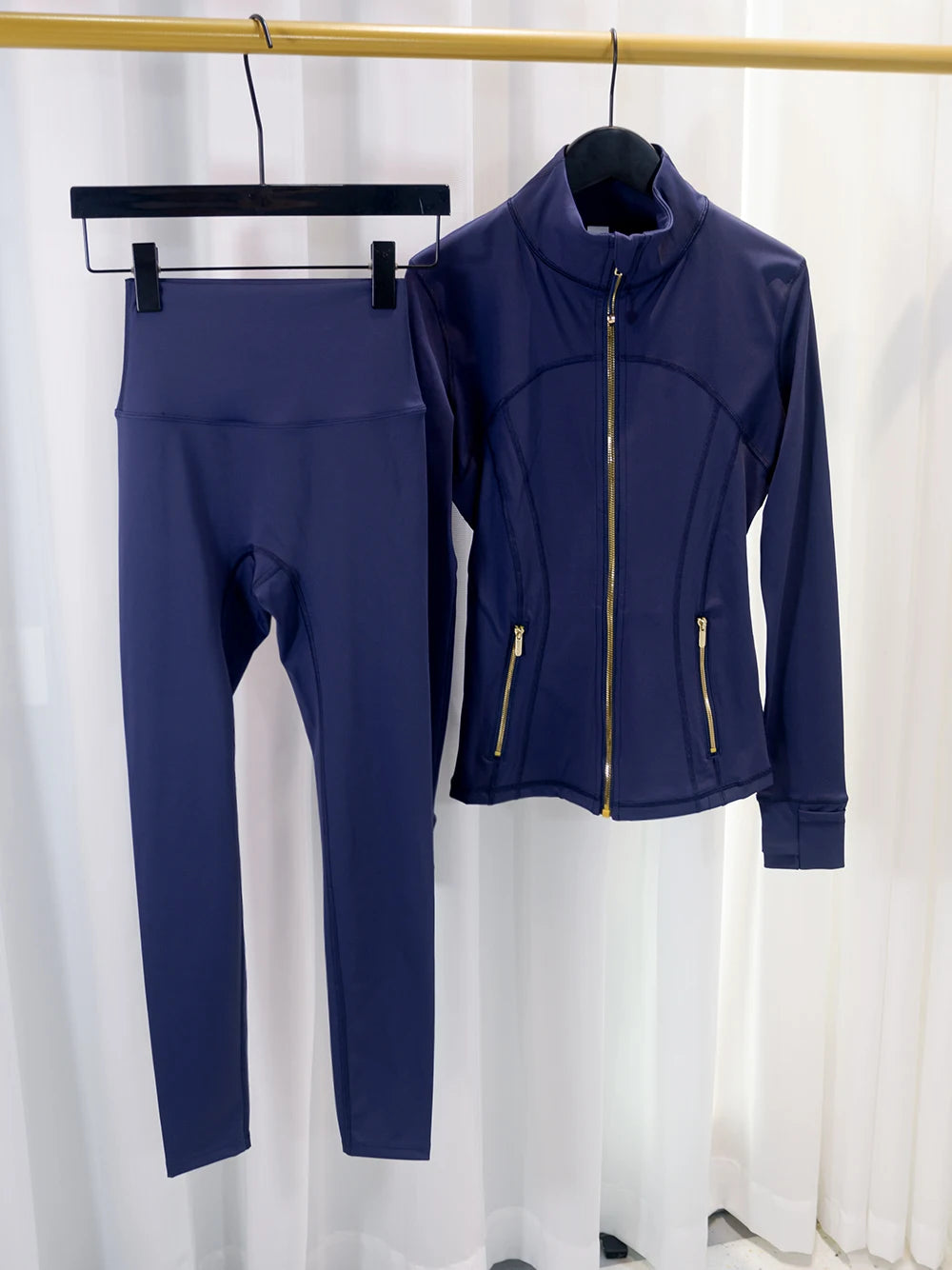 LULU FLORA Women's Quick Dry Yoga Jacket And Pants Set