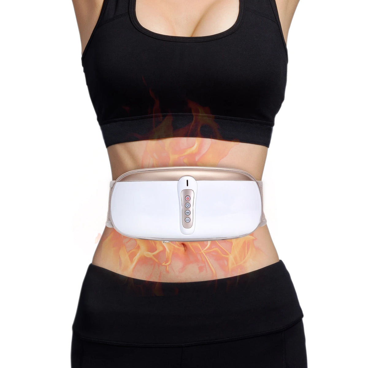 Adjustable Vibration Waist Massage Belt With Four Massage Modes
